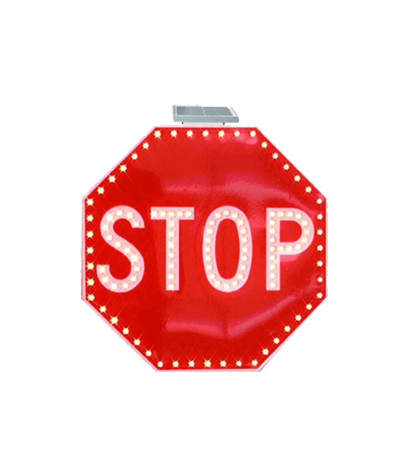 太阳能停车让行标志DW-BZ19