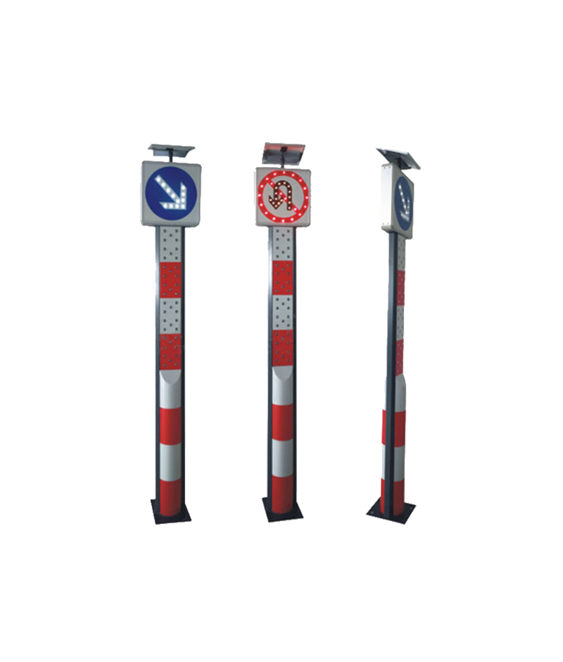 太阳能靠右侧行驶复合弯标志DW-BZ20